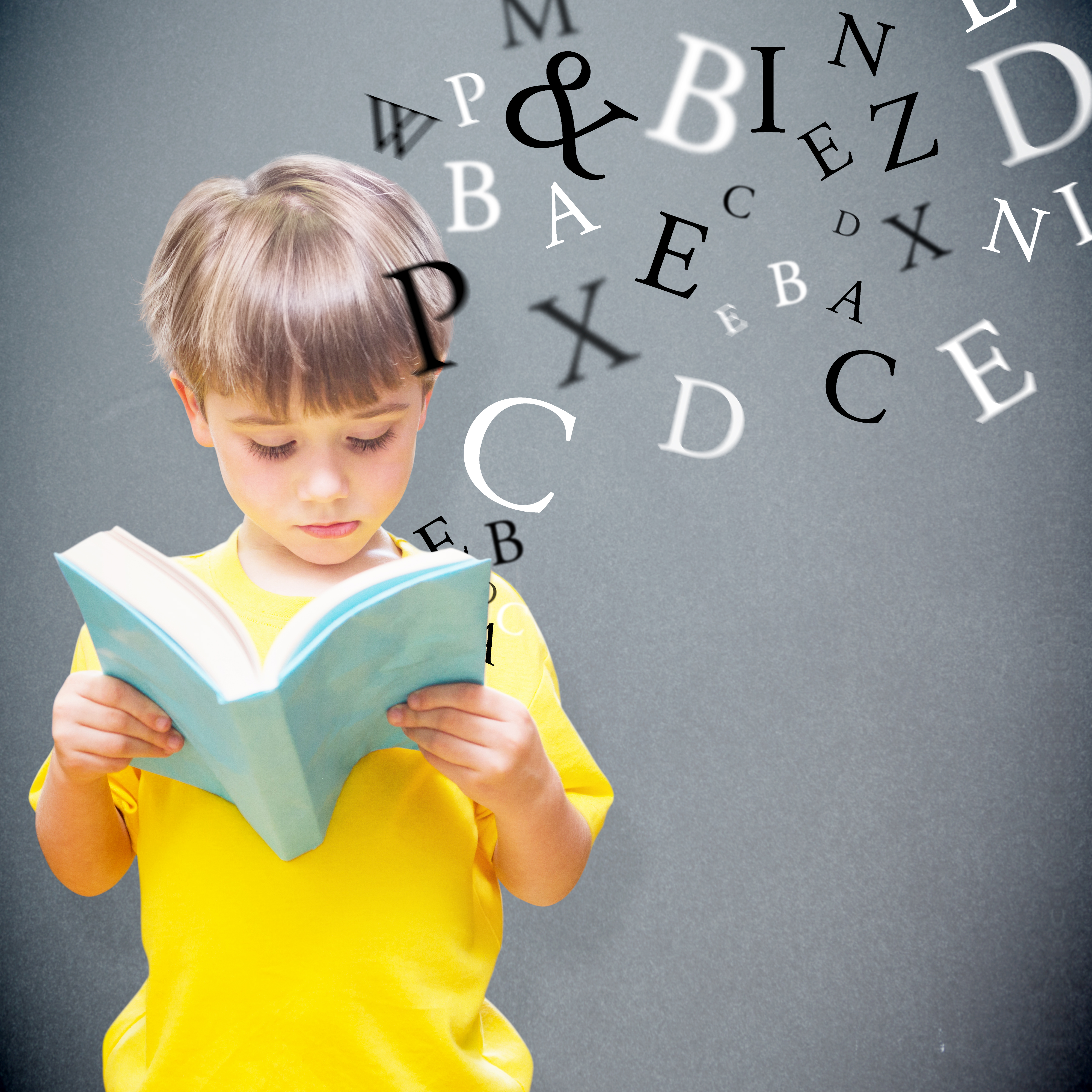 Kids literacy alphabet
